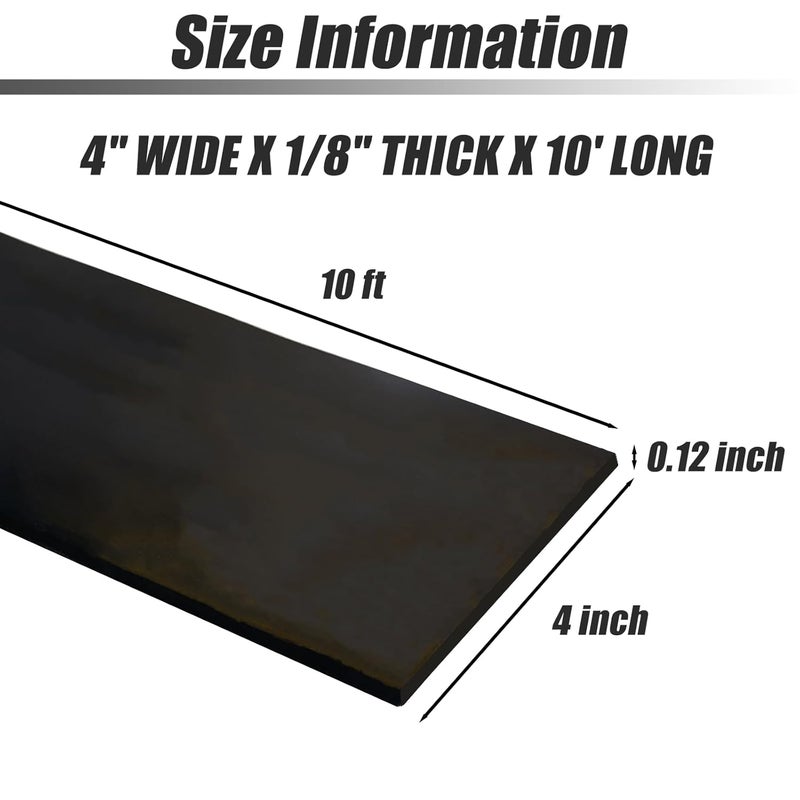 SUCOHANS Adhesive Rubber Strips 1/8(.125)" Thick x 4" Wide x 10' Long, Neoprene Rubber Strip with Adhesive Backing for Sealing Supports Protection Gaskets - Image 2